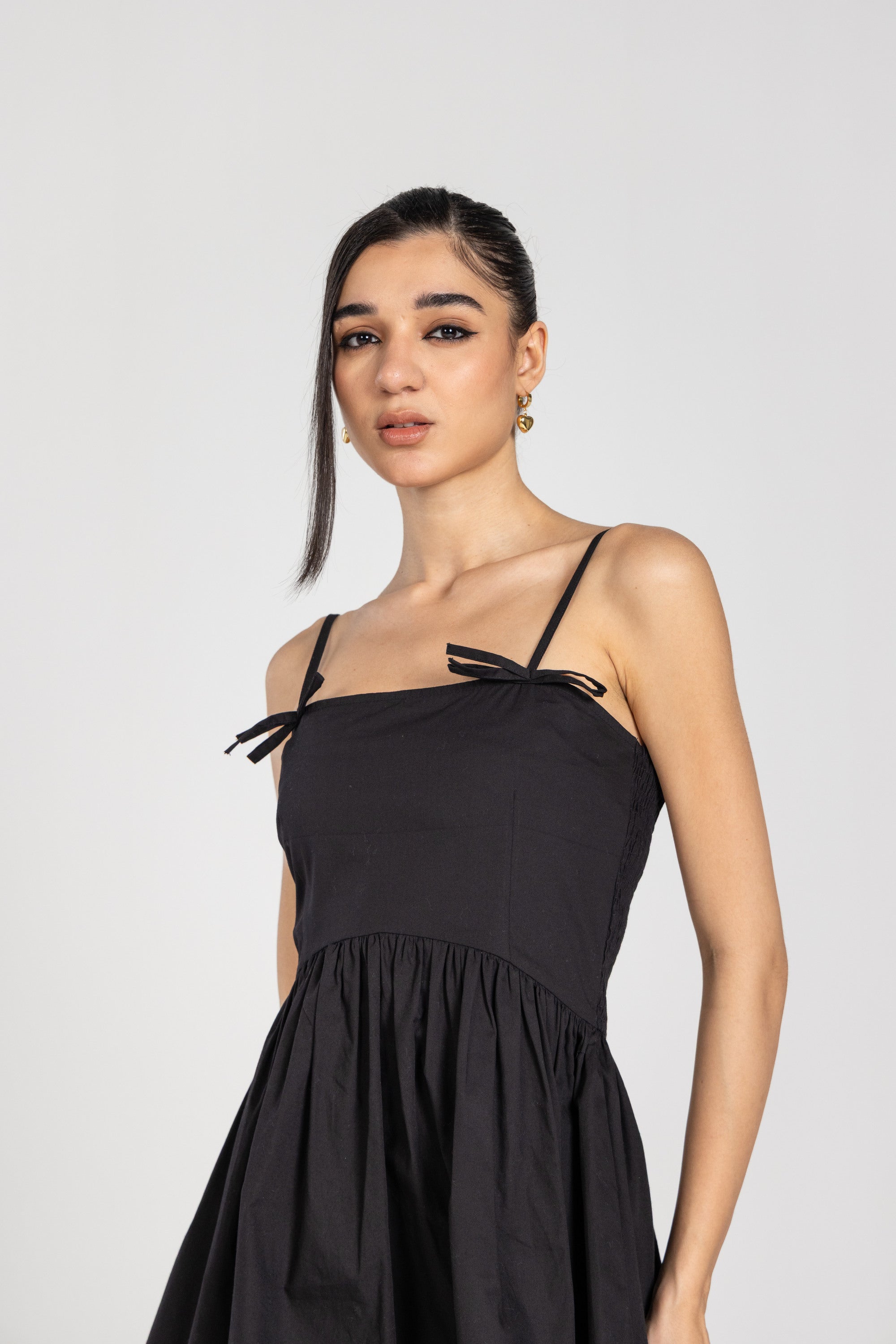black mini dress with bow Bow, 2XL / Black Mens Rivets Loafers Leather Color:Light Pink Print This black mini dress casual wear dress for women