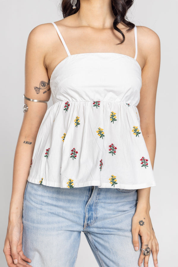 FLOWER FLARE TOP