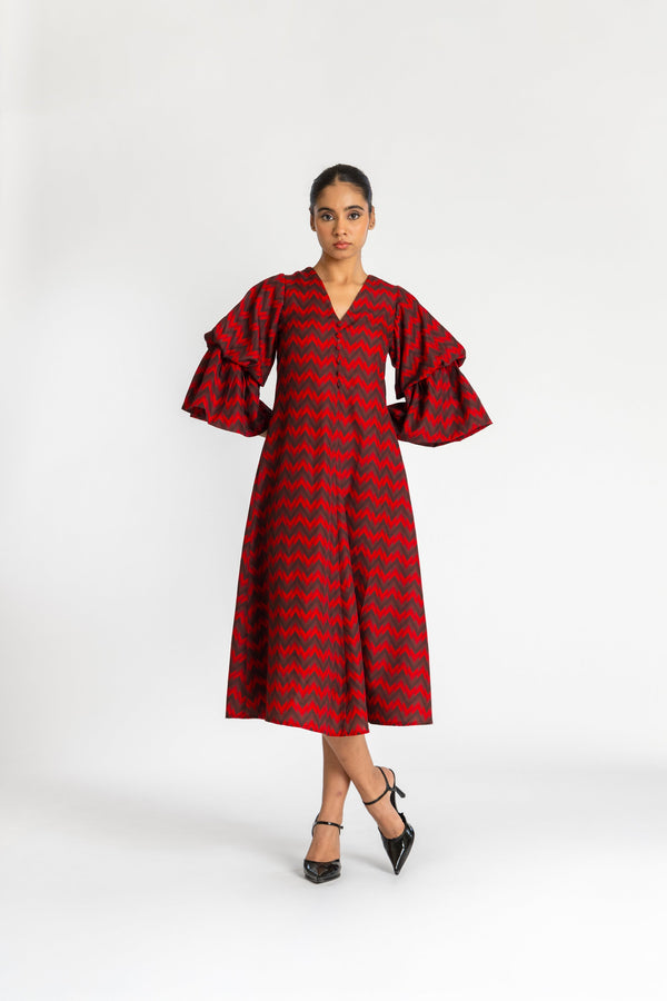 RAZA MIDI DRESS