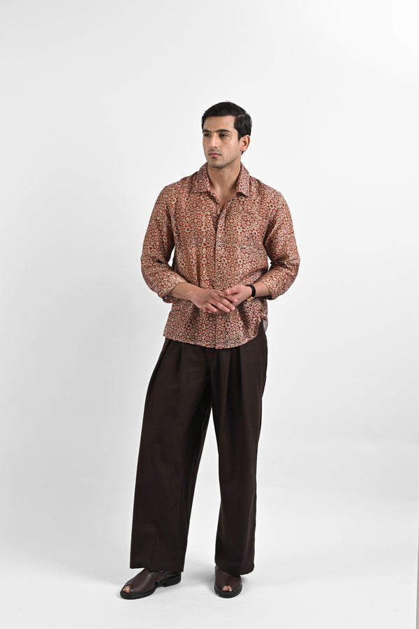 CHANDERI MEN SHIRT